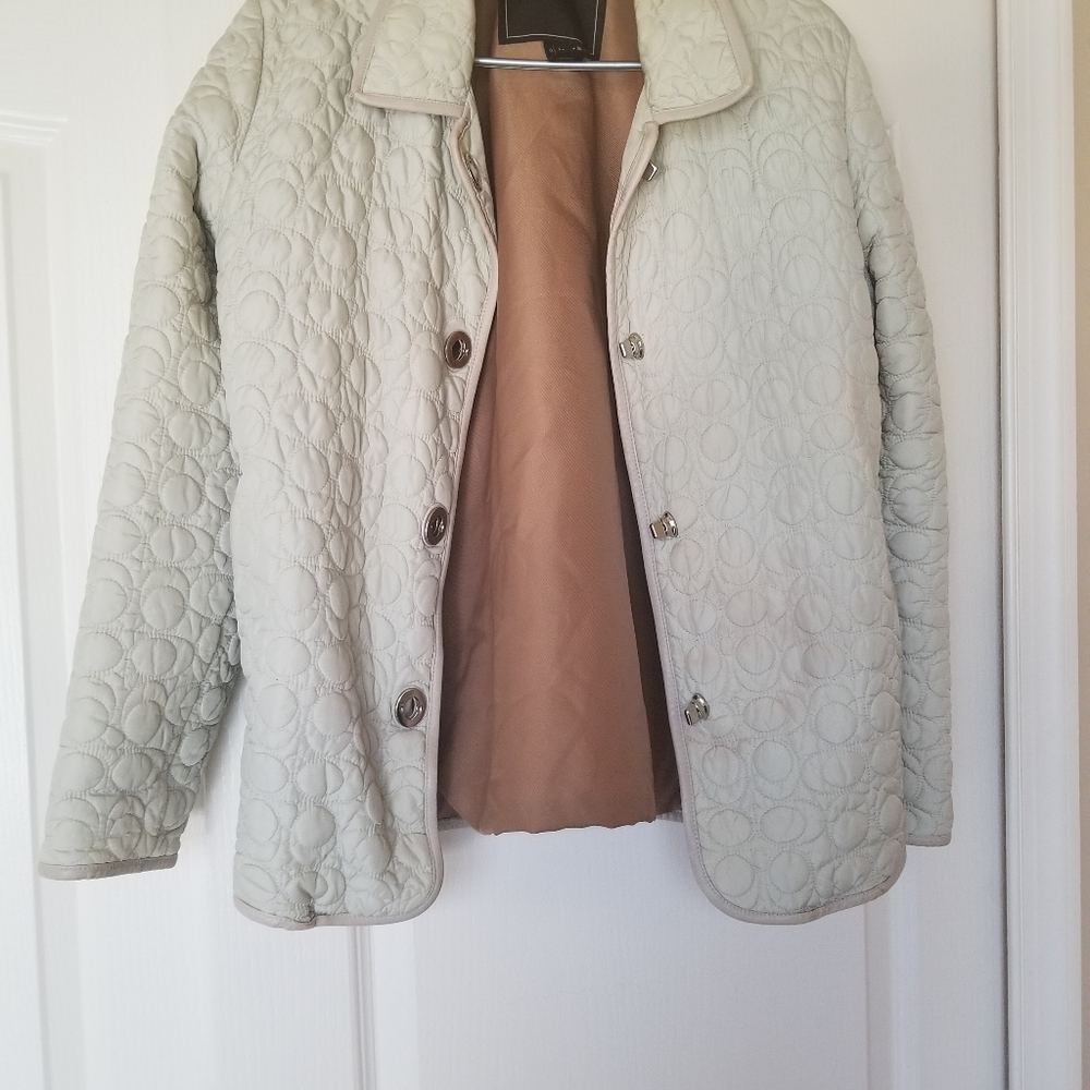 Coach rain coat